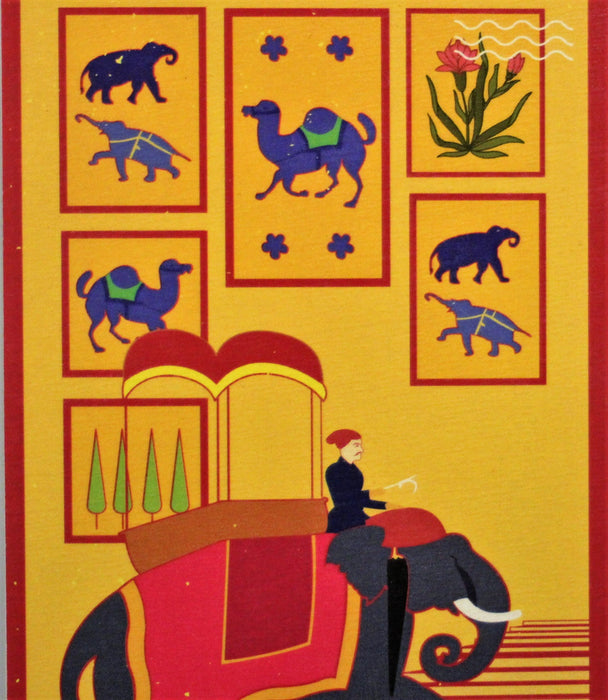 Elephant Ride Print