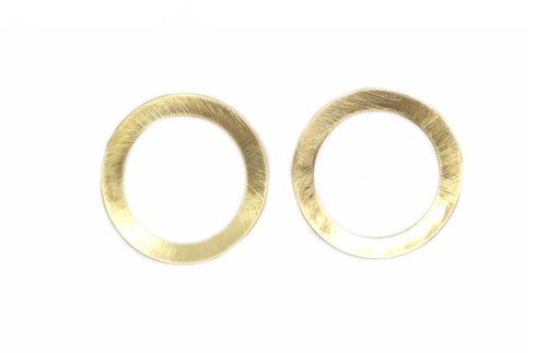 Concave Gold Earrings