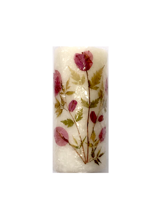 Dried Flowers' Candle - Large