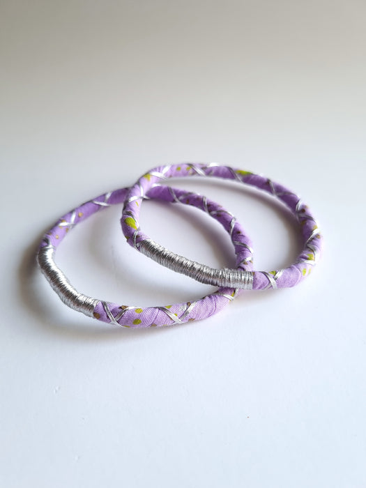 Zero Waste Bangles - Set of 2 - Handmade