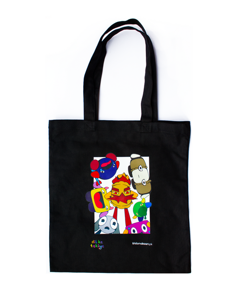 Dil kay Takiye - Printed Tote Bag