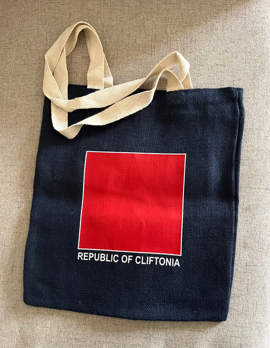 Blue Tote Bag - Republic of Cliftonia