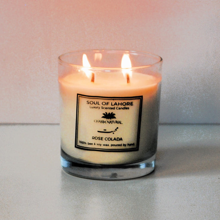 Mohabbat - Rose Colada Candle