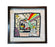 Even Gibberish Framed Textile Artwork - Limited Edition