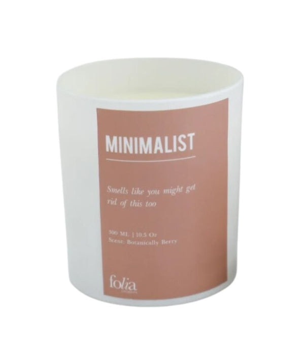 Minimalist Candle