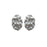 Nirvana Earrings Rhodium Plated