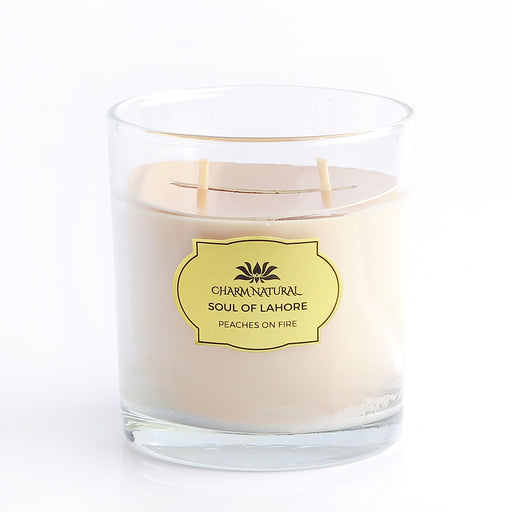 Peaches on Fire - Luxury Scented Candle