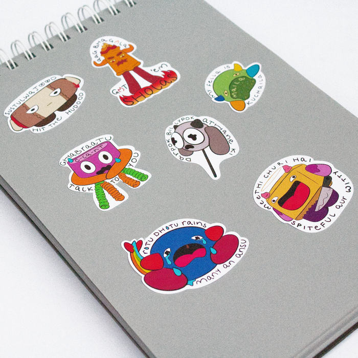 Dil Kay Takiya Sticker Sheet