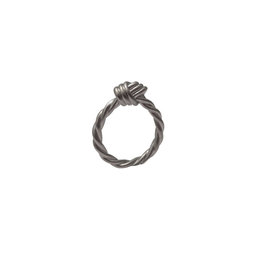 Transcendence Ring Rhodium Plated