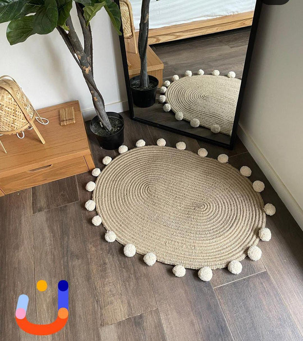 Light Jute Rug