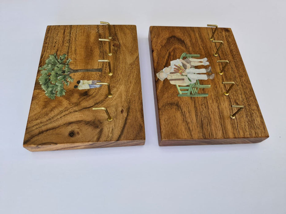 Young Couple Key Holder