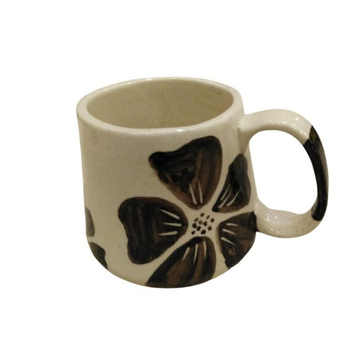 Monochrome Petals Mug