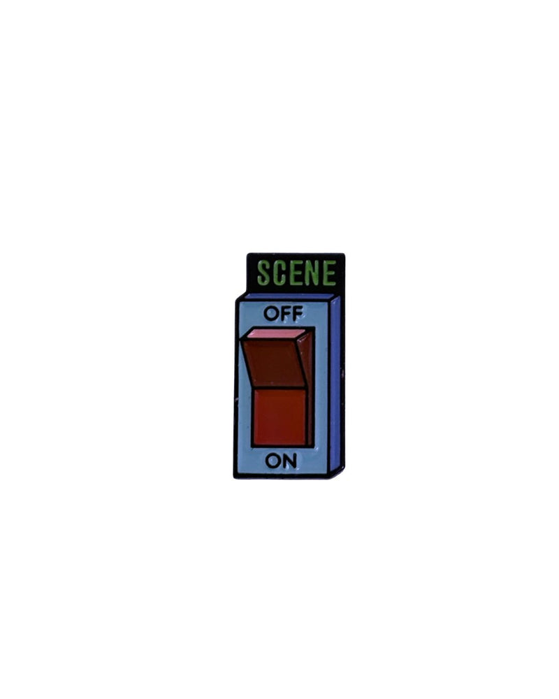 Scene On/Off - Enamel Pin