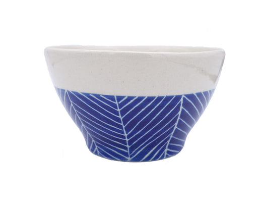 Dessert Bowl - Leaf Veins