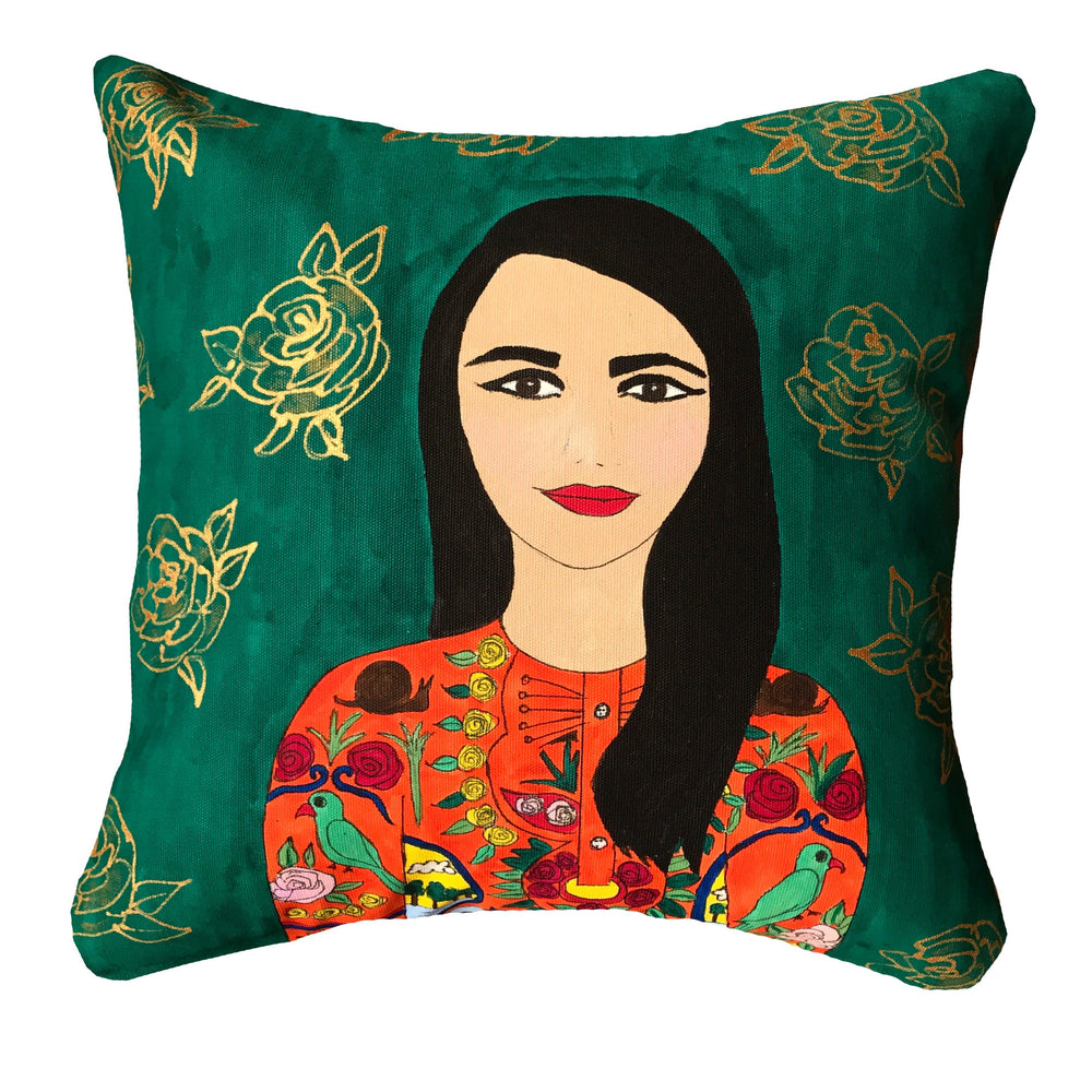 Truck Art Kurta Cushion