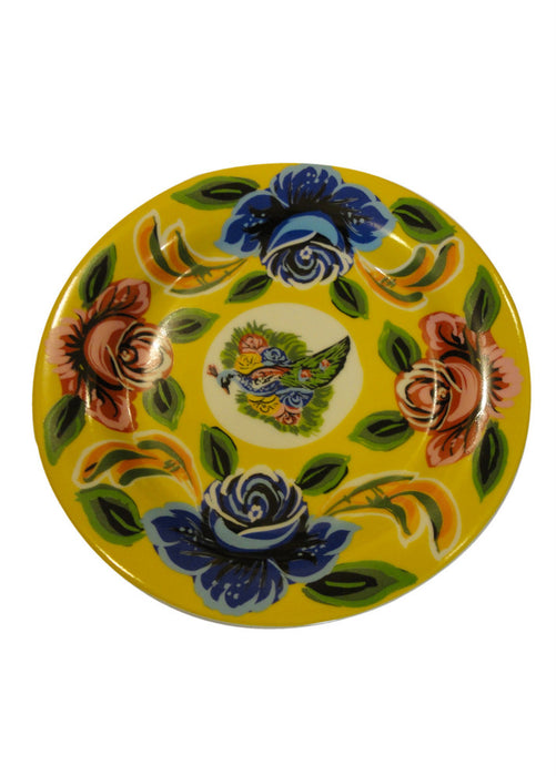 Cake Plate - Set of Two - Yellow