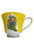 Tea Cup & Saucer - Yellow