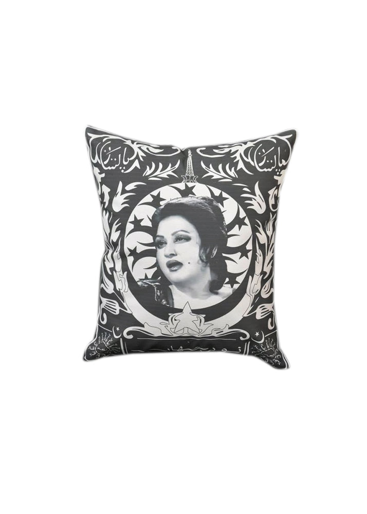 Pakistani Stamp Cushion - Madam Noor Jehan