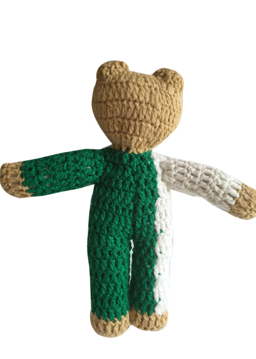 Pakistan Flag Handmade Crochet Teddy Bear