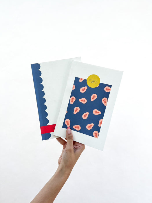 Blue Scallop - Notebook