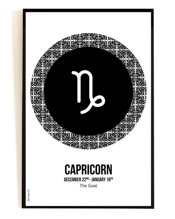 Zodiac Frame - Capricorn