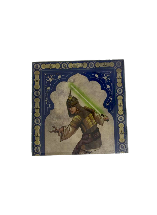 Star Wars Mughal Square Coaster- Luke Skywalker