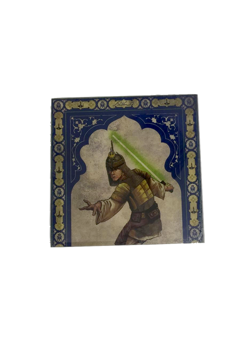 Star Wars Mughal Square Coaster- Luke Skywalker