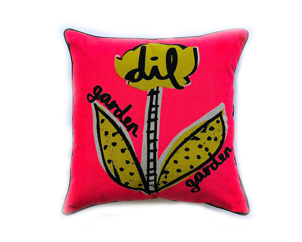 Dil Garden Coral Cushion