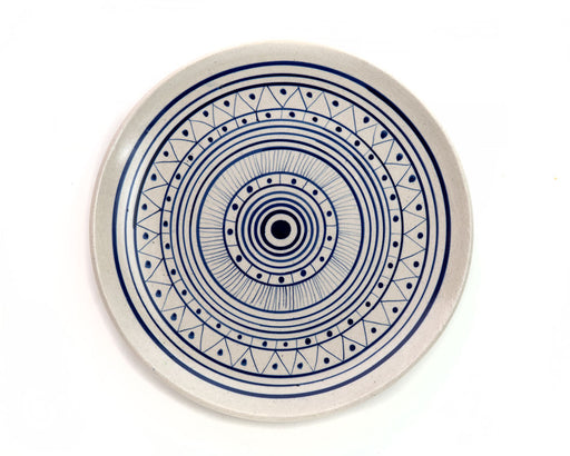 Dinner Plate - Mania Navy Blue