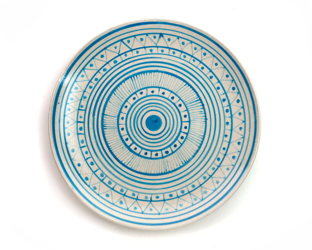 Dinner Plate - Mania Sky Blue