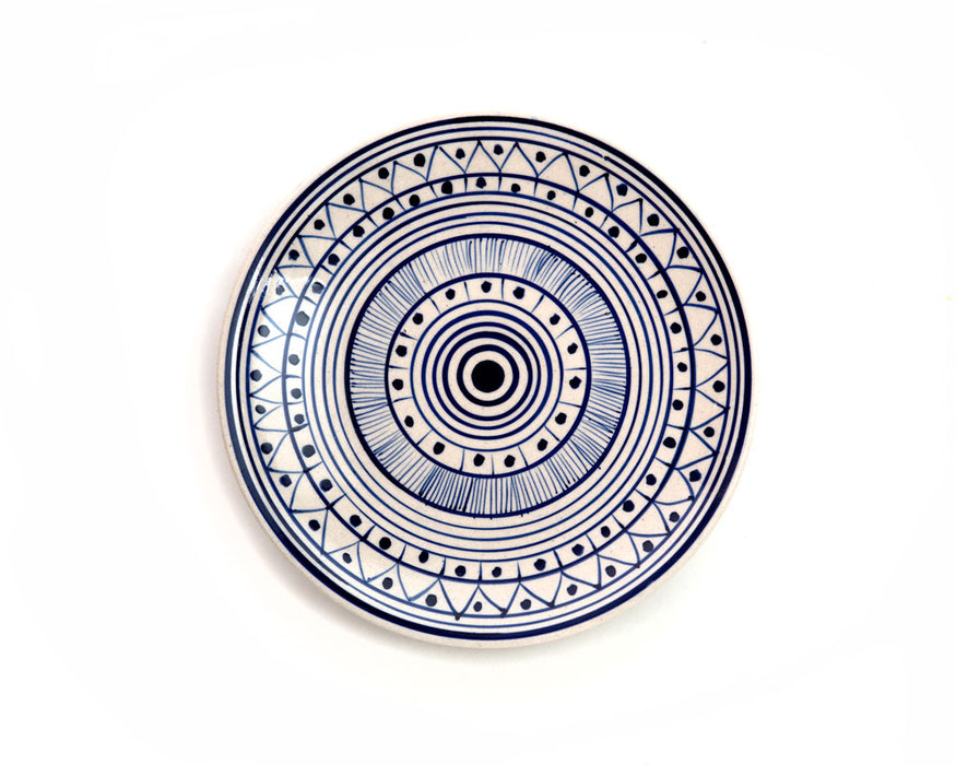 Side Plate Mania Navy Blue