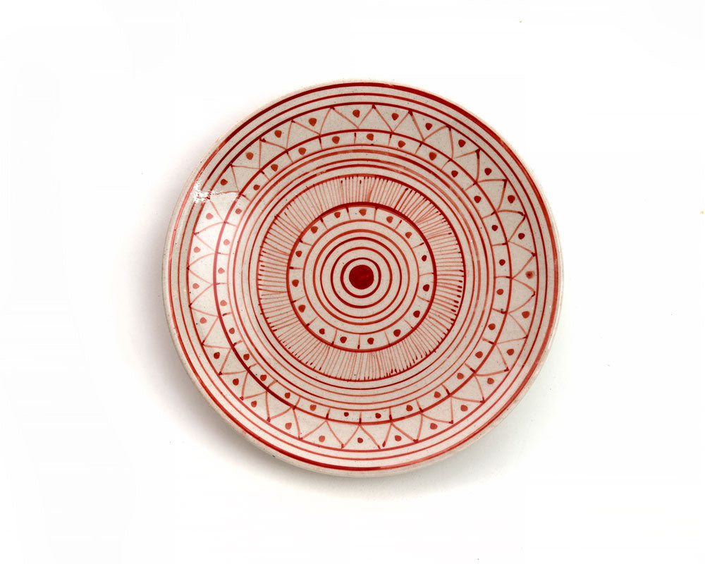 Side Plate Mania Red