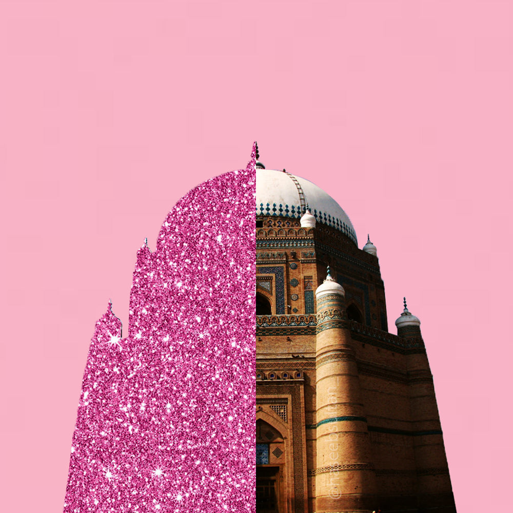 Glitter Tomb - Poster