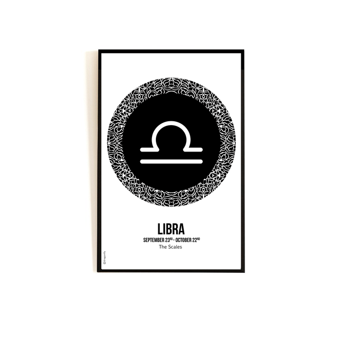 Zodiac Frame - Libra