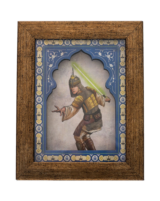 Luke Sky Walker - Mughal Star Wars Miniature Frames