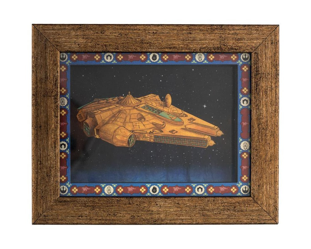 Millennium Falcon - Mughal Star Wars Miniature Frames