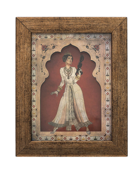 Shehzadi Leah - Mughal Star Wars Miniature Frames