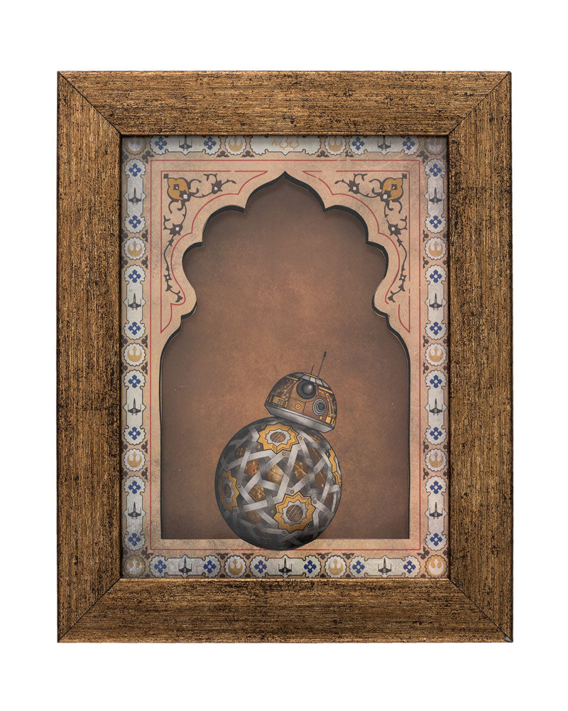 Bb8 - Mughal Star Wars Miniature Frames