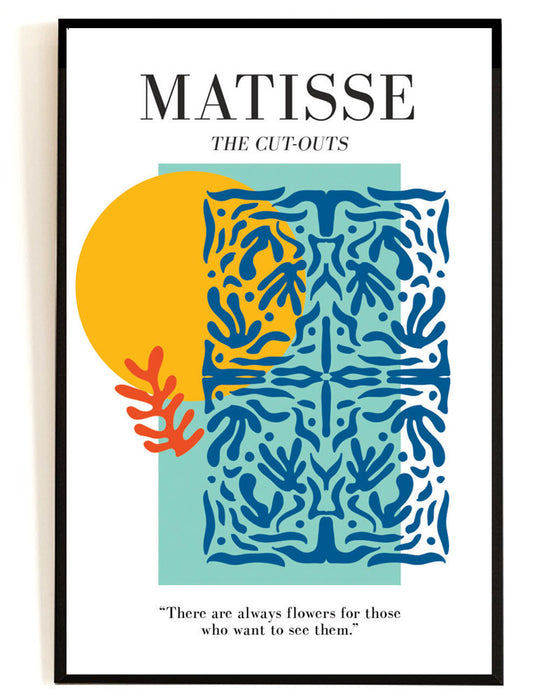 Matisse-Flowers - Frame