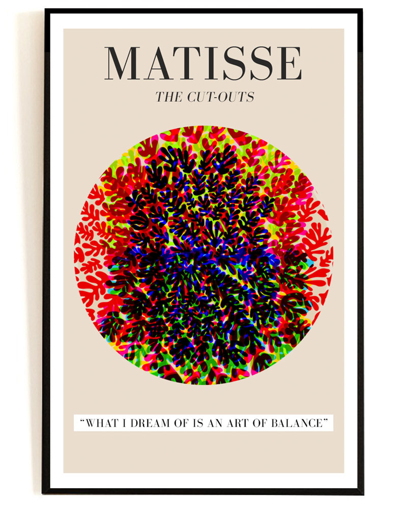 Matisse-The-Cut-Outs - Frame