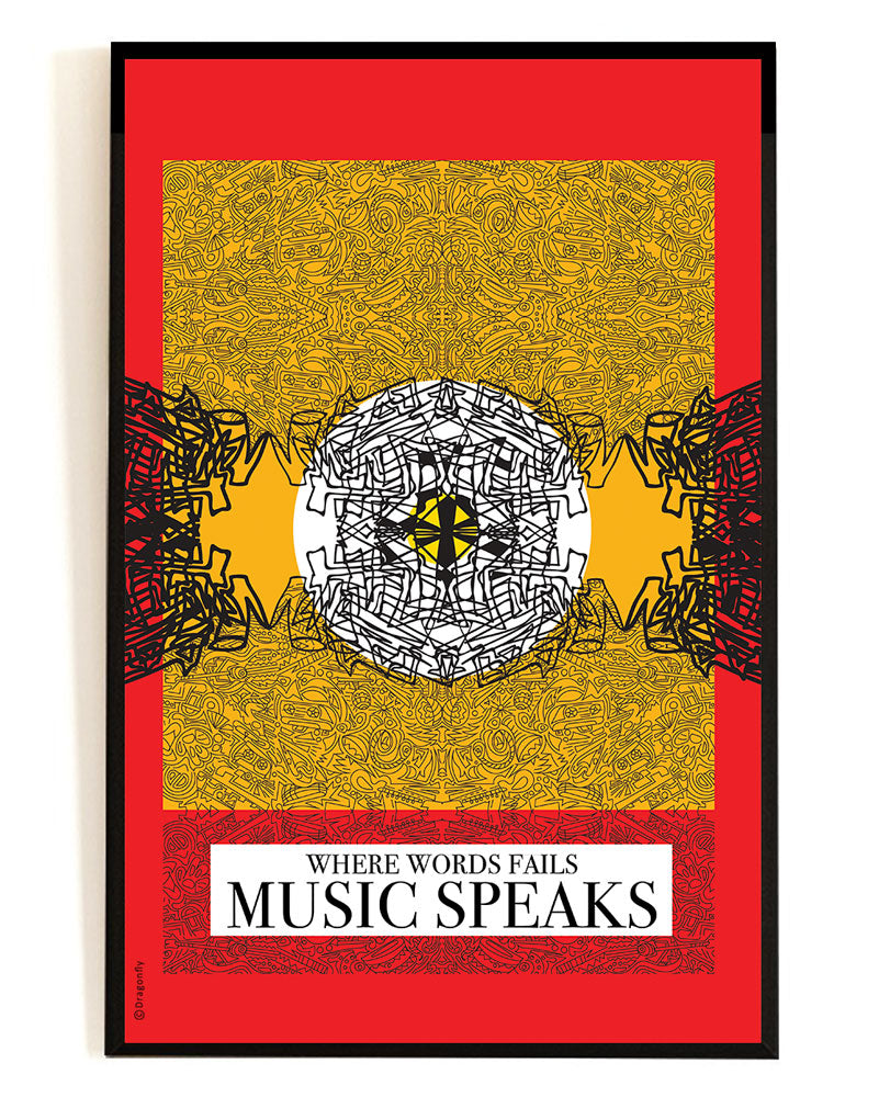 Music Speaks - Frame