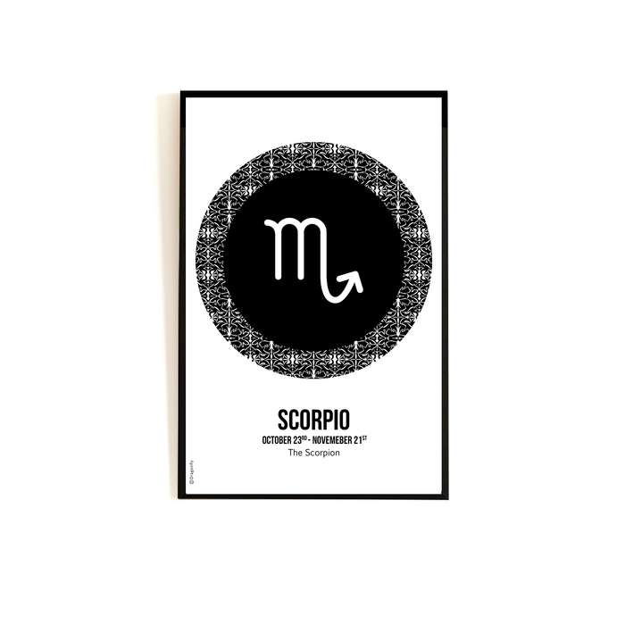 Zodiac Frame - Scorpio
