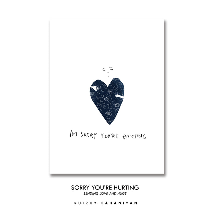 Sorry Youre Hurting - Card