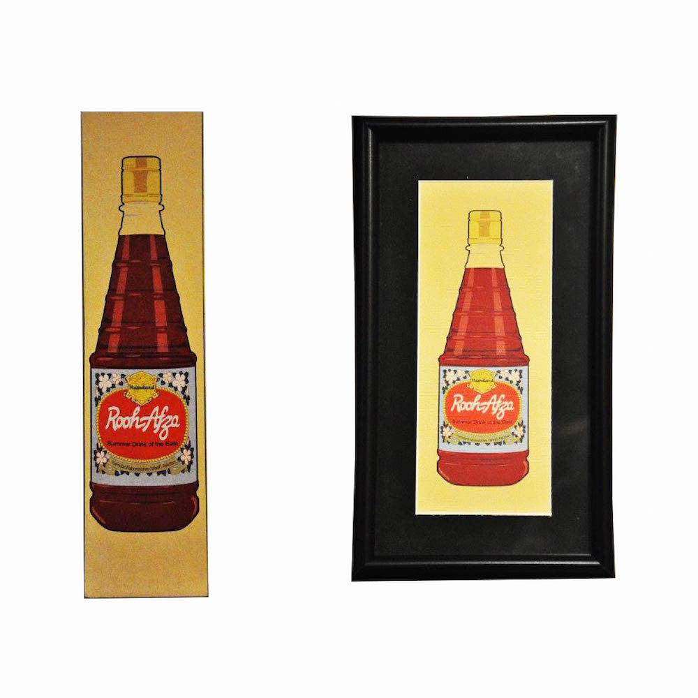 RoohAfza – Digital print framed