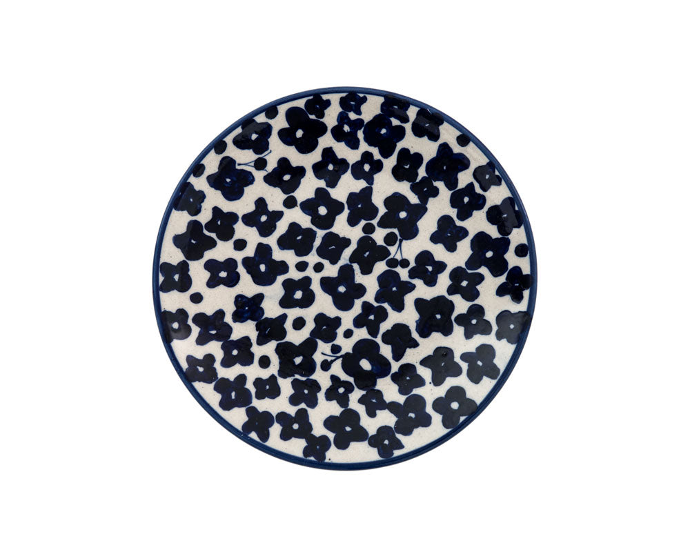 Side Plate - Daisy Days Navy