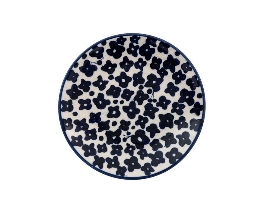 Side Plate - Daisy Days Navy