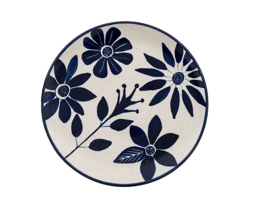 Dinner Plate - Blue and White Floral