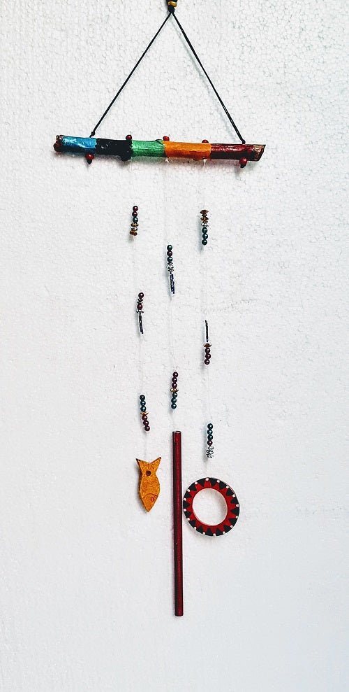 Terracotta Bamboo Chime