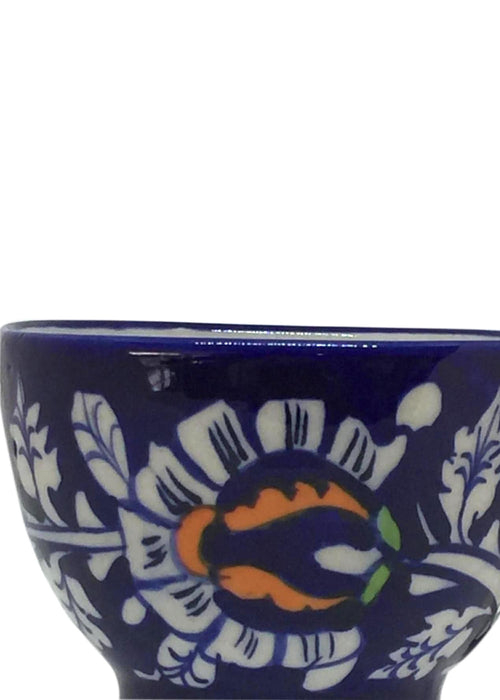 Over Sized Mug - Summer Garden with Orange Pop