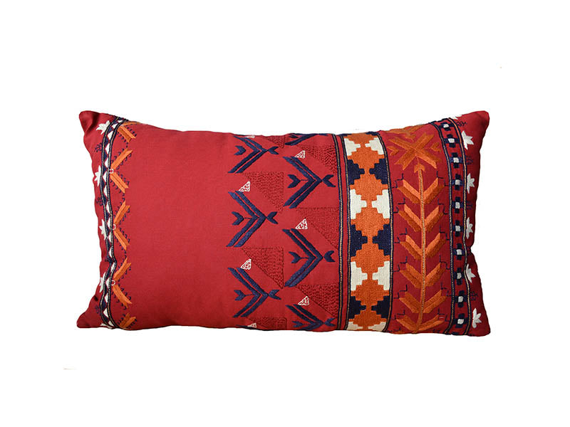 Hand Embroidered Cushion Cover